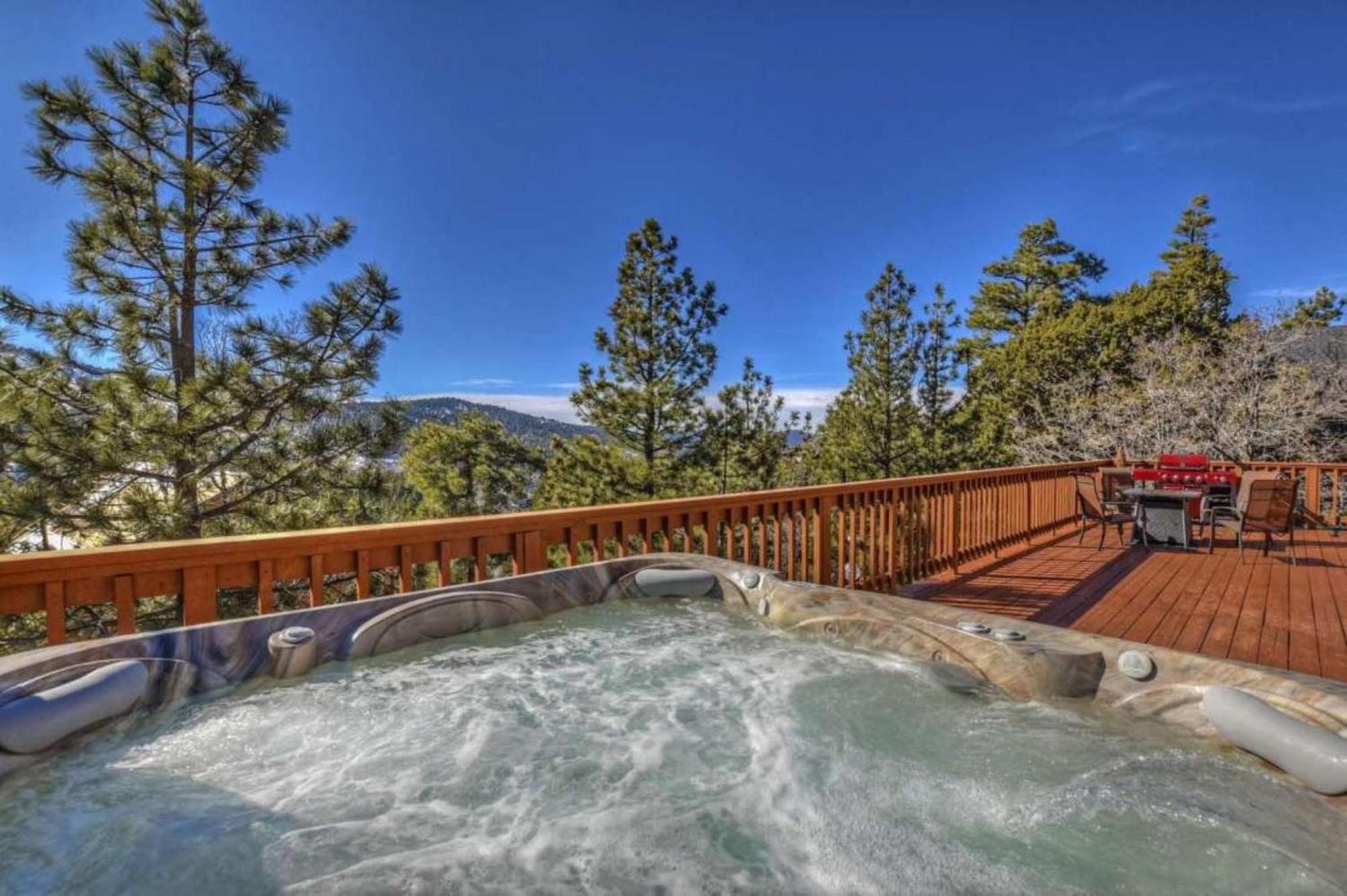 Views At Wolf Lodge By Avantstay Magnificent Views W Hot Tub Sauna ビッグ・ベアー・レイク エクステリア 写真
