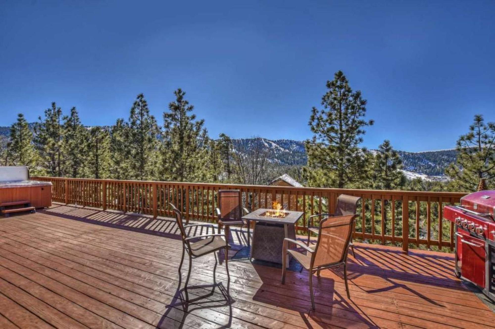 Views At Wolf Lodge By Avantstay Magnificent Views W Hot Tub Sauna ビッグ・ベアー・レイク エクステリア 写真